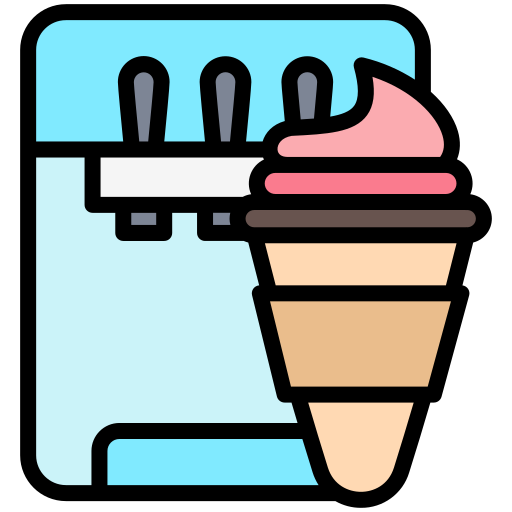 cucurucho de helado icono gratis