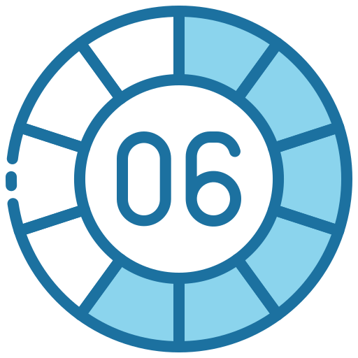 six Icône gratuit six Icône gratuit