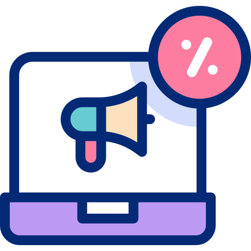 Marketing free icon