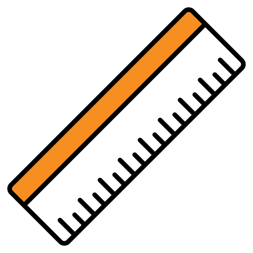 Ruler free icon