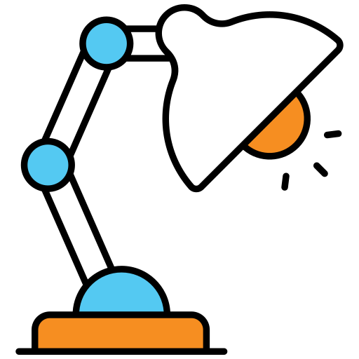 lampe de bureau Icône gratuit