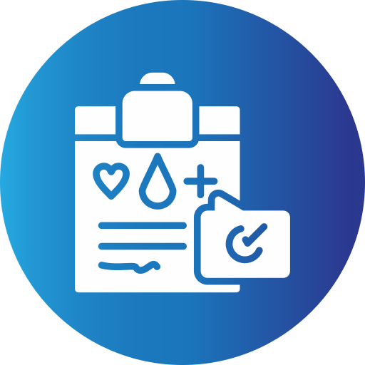 historial médico icono gratis