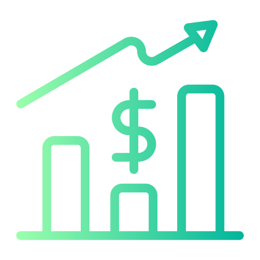 Chart free icon