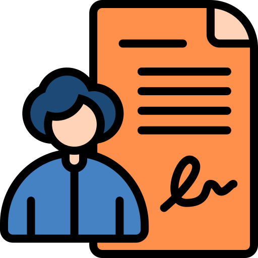 Contract free icon Contract free icon
