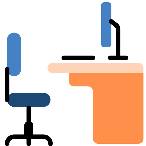 사무실 무료 아이콘