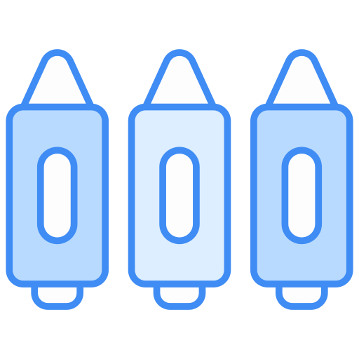 Crayons free icon Crayons free icon