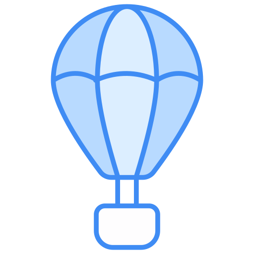 globo aerostático icono gratis