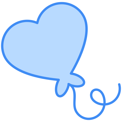 globo corazon icono gratis