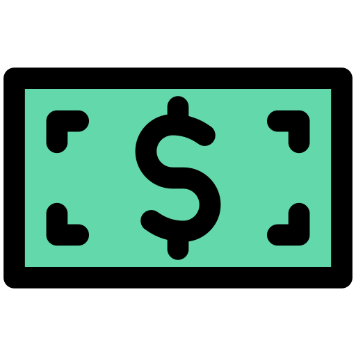 Dollar free icon