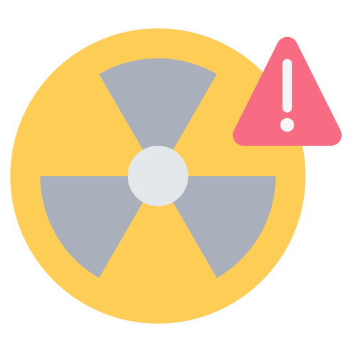 radioactif Icône gratuit radioactif Icône gratuit