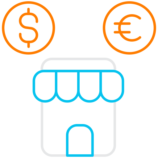 mercado financeiro grátis ícone mercado financeiro grátis ícone