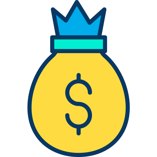 돈 가방 무료 아이콘