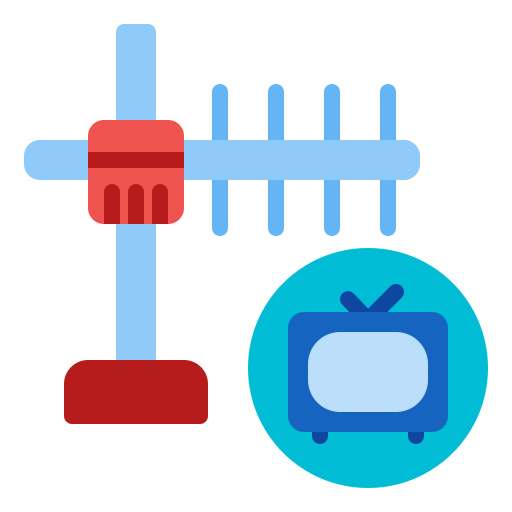 antena tv icono gratis