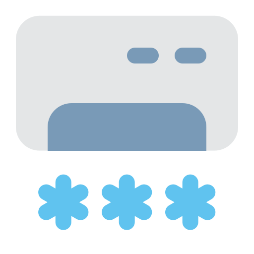 aire acondicionado icono gratis