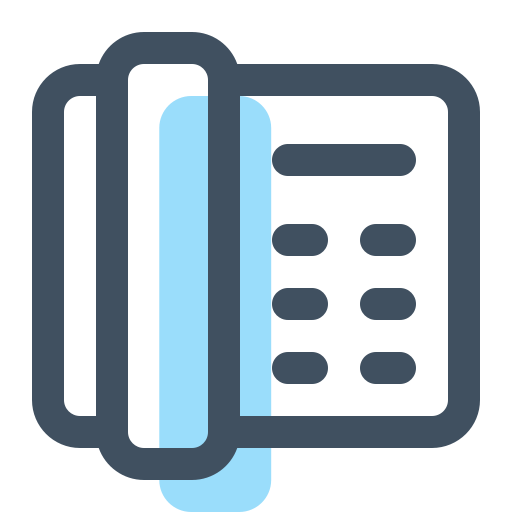 Telephone free icon