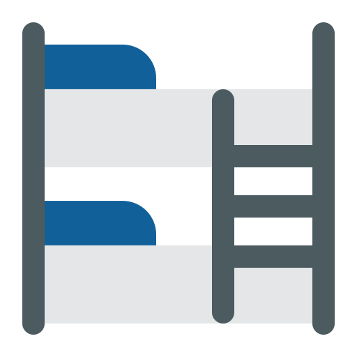 이층 침대 무료 아이콘