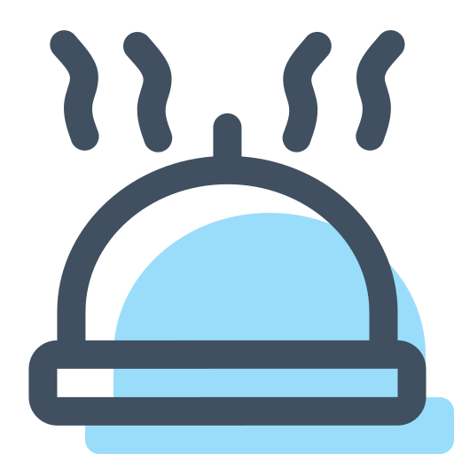 bandeja de comida icono gratis