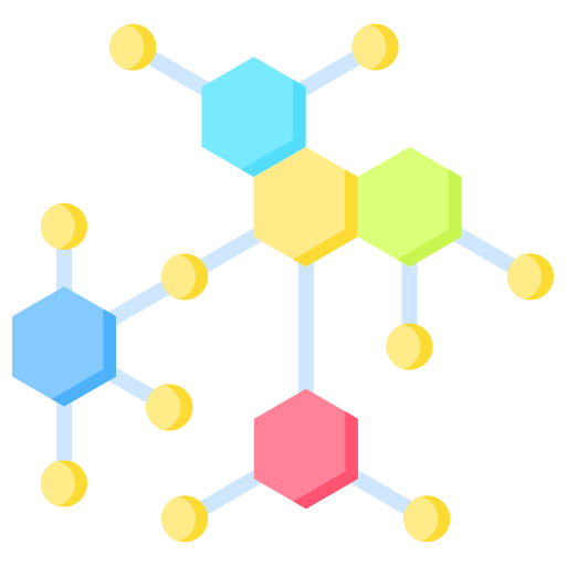 nanotecnología icono gratis