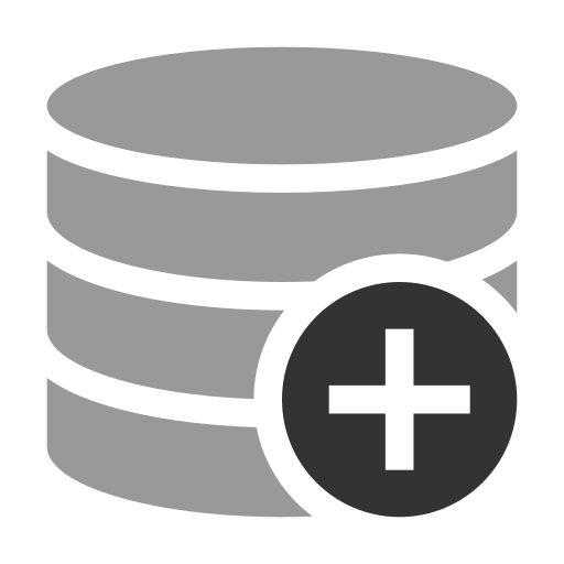 agregar base de datos icono gratis