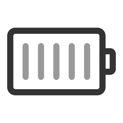 Батарея полностью заряжена бесплатно иконка