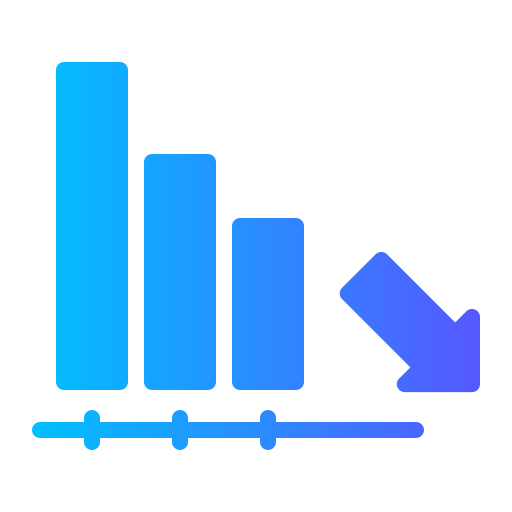 Рецессия бесплатно иконка