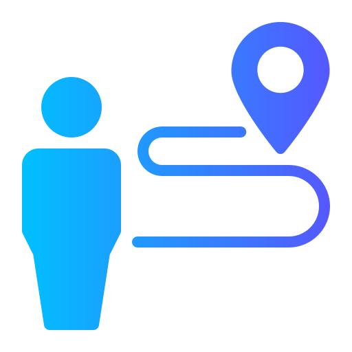 Relocation free icon
