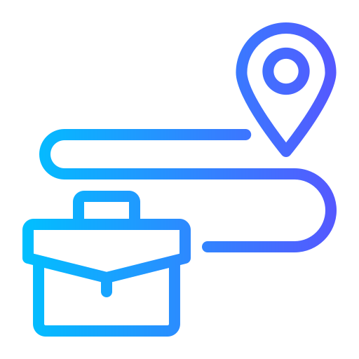 Relocation free icon