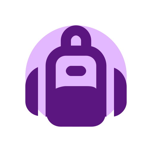 mochila icono gratis