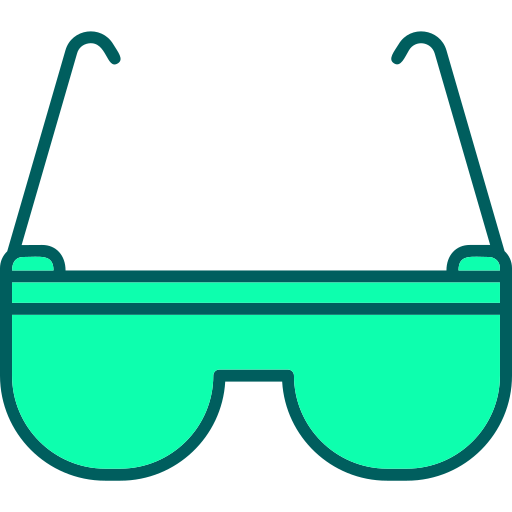 Безопасные очки бесплатно иконка Безопасные очки бесплатно иконка