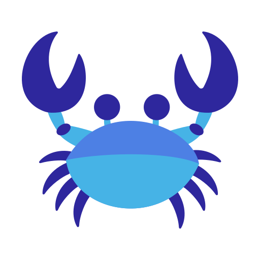 caranguejo grátis ícone