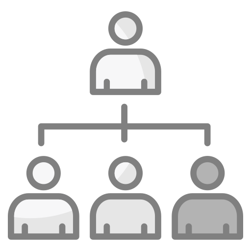 estructura de organización icono gratis