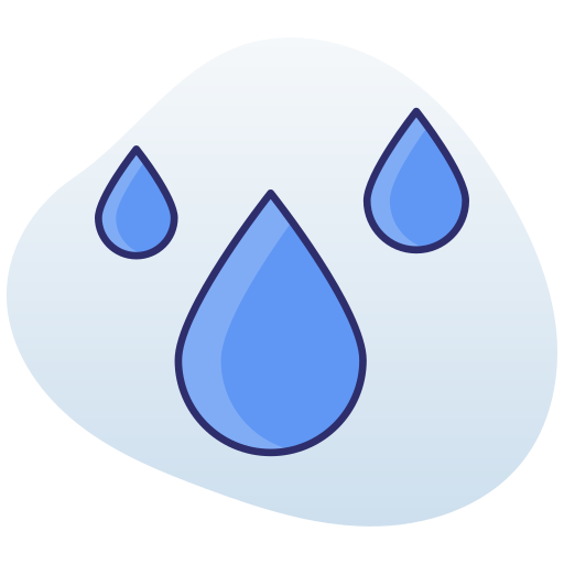 gotas de agua icono gratis