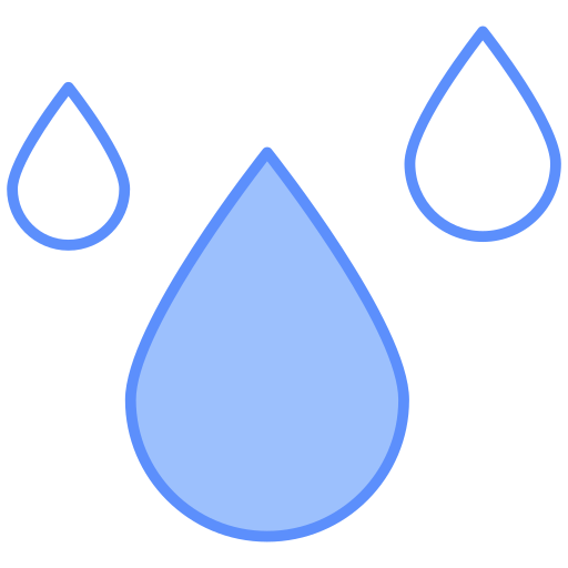 gotas de agua icono gratis