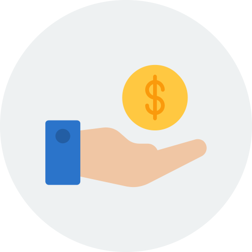 empréstimo grátis ícone