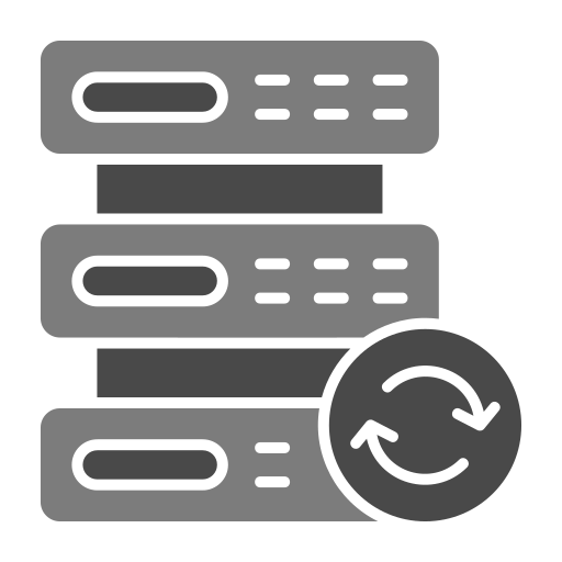 copia de seguridad del servidor icono gratis