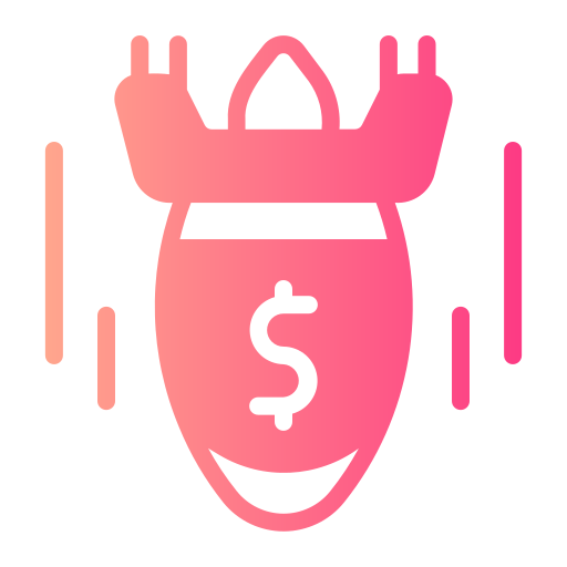 crisis económica icono gratis