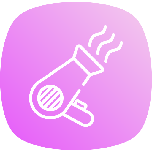 secador de pelo icono gratis