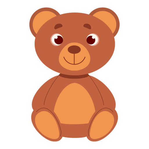 oso de peluche icono gratis