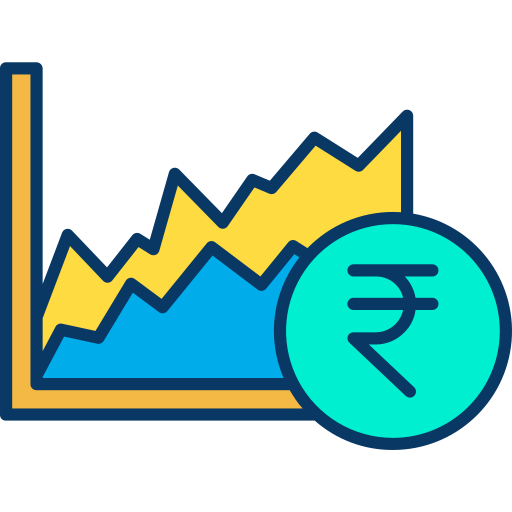 Profits Kiranshastry Lineal Color icon