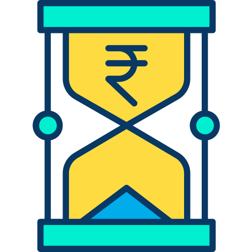 Reloj de arena icono gratis