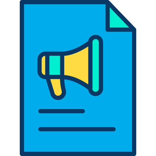 Publicidad icono gratis