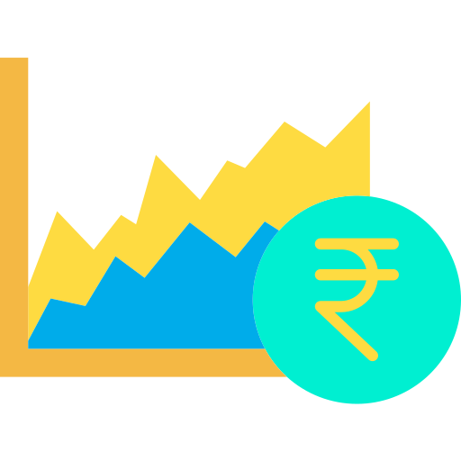 Profits Kiranshastry Flat icon