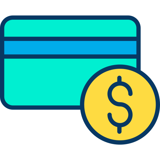 Credit card Kiranshastry Lineal Color icon