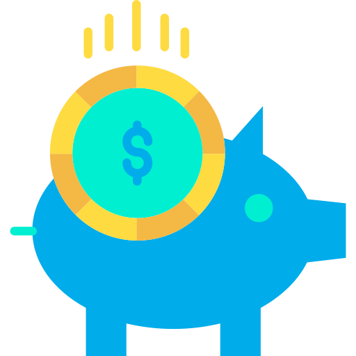 tirelire Icône gratuit