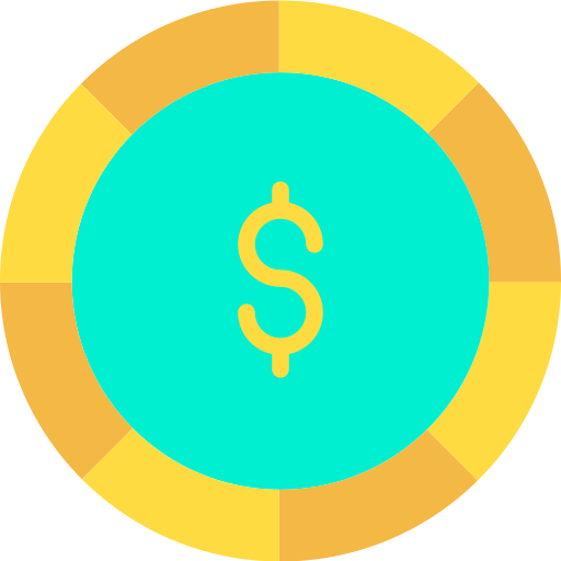 pièce de monnaie Icône gratuit