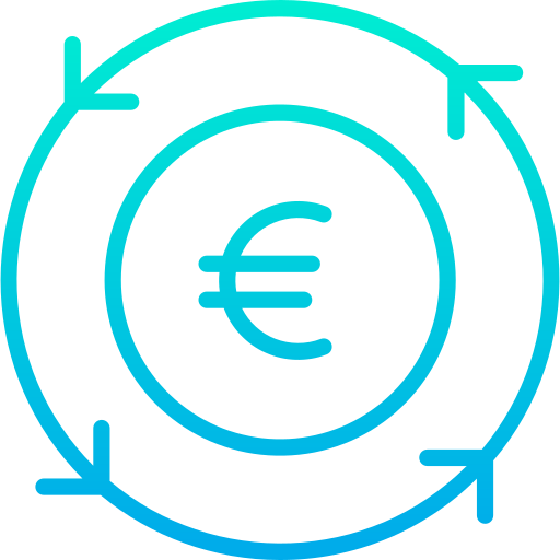 euro Icône gratuit