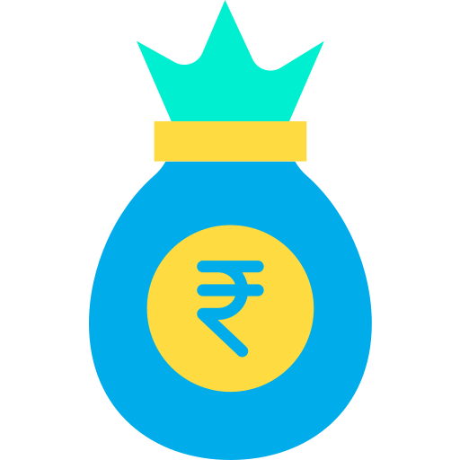 Bolsa de dinero icono gratis