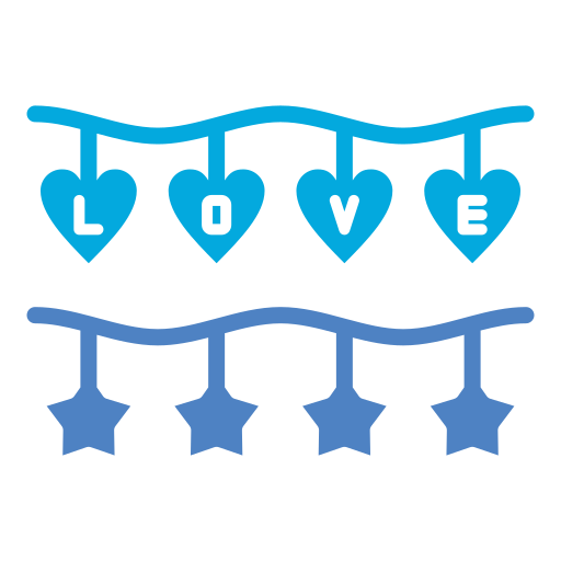 guirnalda icono gratis