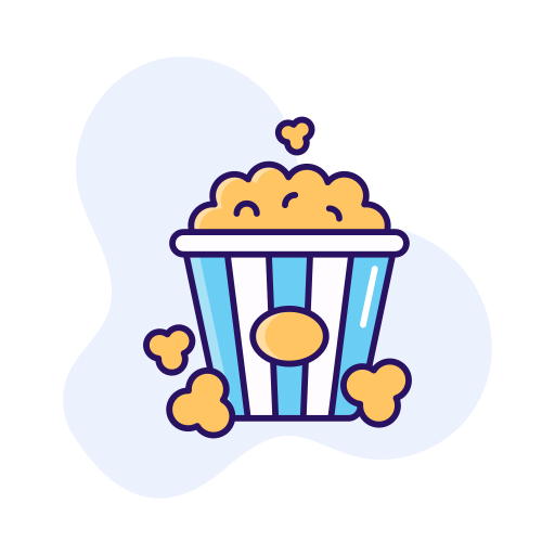 팝콘 무료 아이콘