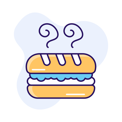 sándwich icono gratis
